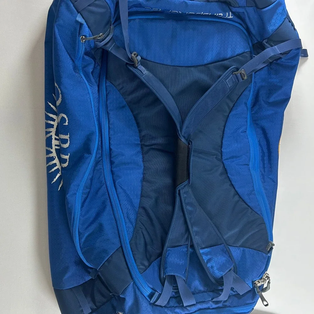 Osprey Transporter 130L Duffel Backpack Blue 2017 BSA National Jamboree Hiking